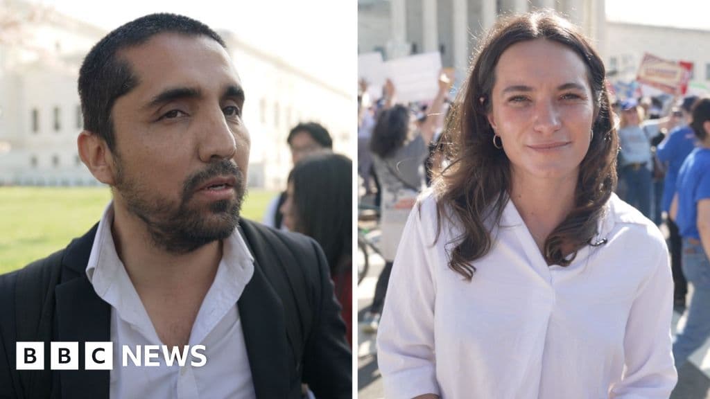 'A historic moment' - Americans react to birthright citizenship case