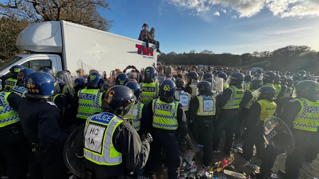 Dorset Police Shut Down Illegal Rave Amid Allegations of Unethical Force