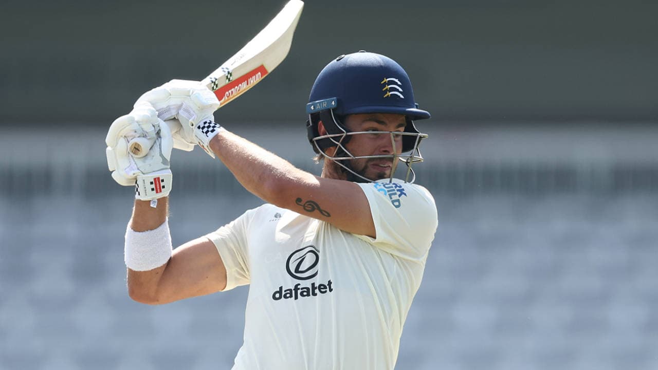 Max Holden digs in as Middlesex scrabble to safety